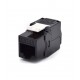 WP WPC-KEY-6AUP-TL/BL conector RJ45 Negro, Blanco